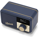 Roberts Revival Petite 2 DAB DAB+ Bluetooth Rechargeable Digital Radio Midnight Blue Midnight Blue