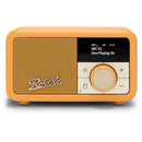 Roberts Revival Petite 2 DAB DAB+ Bluetooth Rechargeable Digital Radio Sunburst Yellow Sunburst Yellow