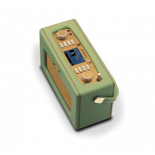 Roberts Revival RD70 Dab+ Dab Fm Radio with Bluetooth in Leaf Green Open Box Clearance