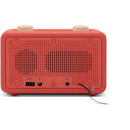 Roberts Revival Rest DAB DAB+ FM Bluetooth Bedside Clock Radio Classic Red Red