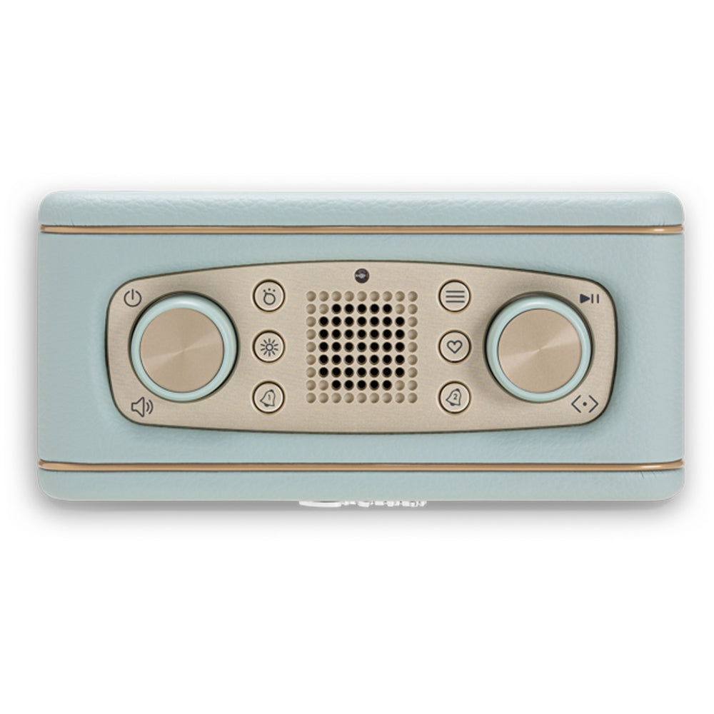 Roberts Revival Rest DAB DAB+ FM Bluetooth Bedside Clock Radio Duck Egg Duck Egg