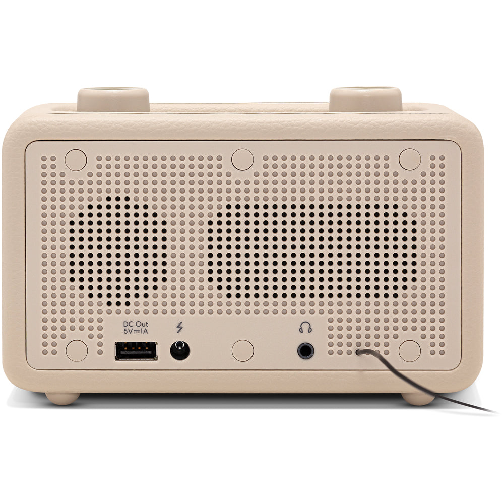 Roberts Revival Rest DAB DAB+ FM Bluetooth Bedside Clock Radio Pastel Cream Pastel Cream