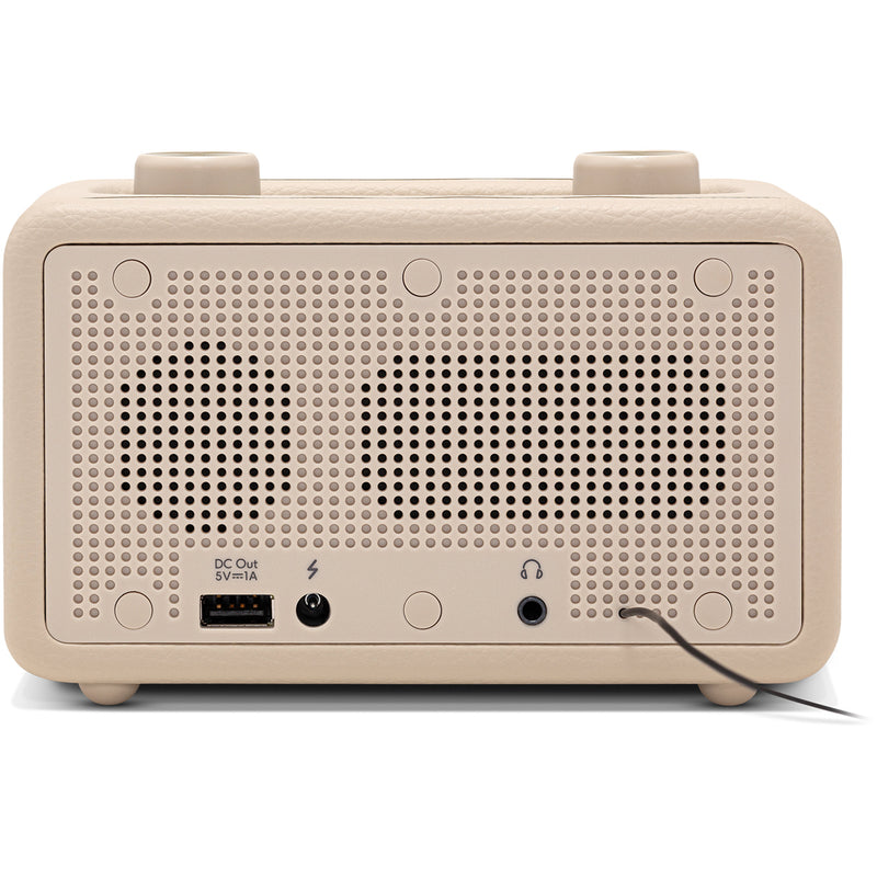 Roberts Revival Rest DAB DAB+ FM Bluetooth Bedside Clock Radio Pastel Cream Pastel Cream