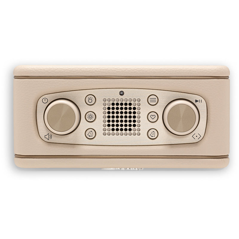 Roberts Revival Rest DAB DAB+ FM Bluetooth Bedside Clock Radio Pastel Cream Pastel Cream