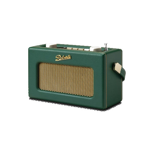 Roberts Revival Uno BT DAB DAB+ FM Radio with 2 alarms and line out in Deep Green Bluetooth Open Box Clearance