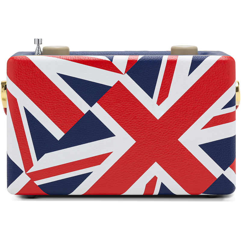 Roberts Revival Uno BT DAB DAB+ FM Radio with 2 Alarms and line out in Union Jack Bluetooth Limited Edition Open Box Clearance