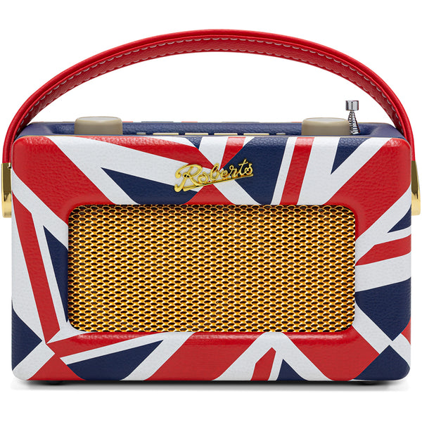 Roberts Revival Uno BT DAB DAB+ FM Radio with 2 Alarms and line out in Union Jack Bluetooth Limited Edition Open Box Clearance