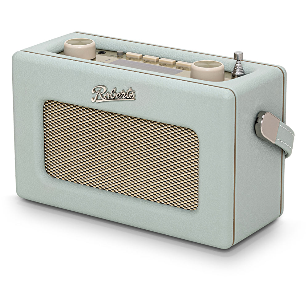 Roberts Revival Uno Solar DAB/DAB+/FM Bluetooth Solar Powered Portable Digital Radio Duck Egg Blue Duck Egg Blue