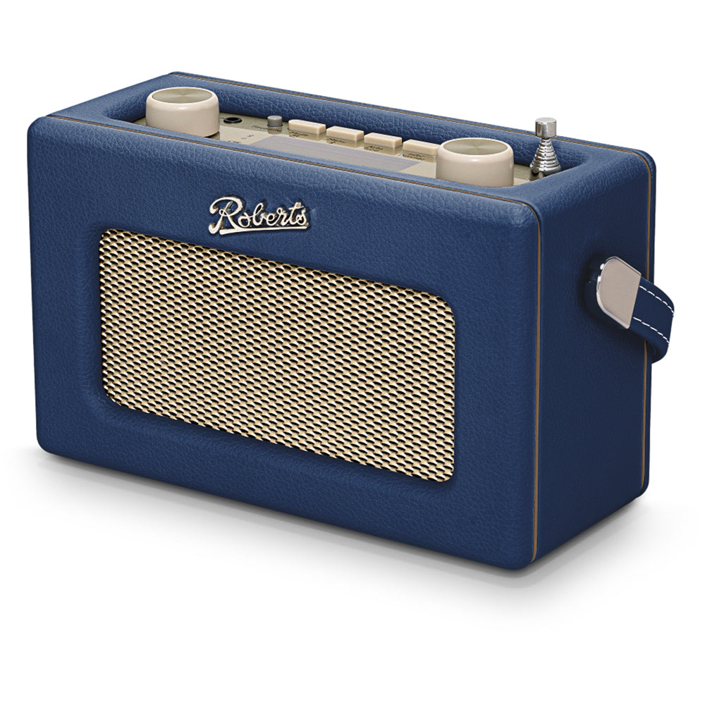 Roberts Revival Uno Solar DAB/DAB+/FM Bluetooth Solar Powered Portable Digital Radio Midnight Blue Midnight Blue