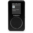 Roberts SportsDAB 65 Dab+/Fm Pocket-Sized Radio With Full Colour LCD Display And Built-In Speaker Black