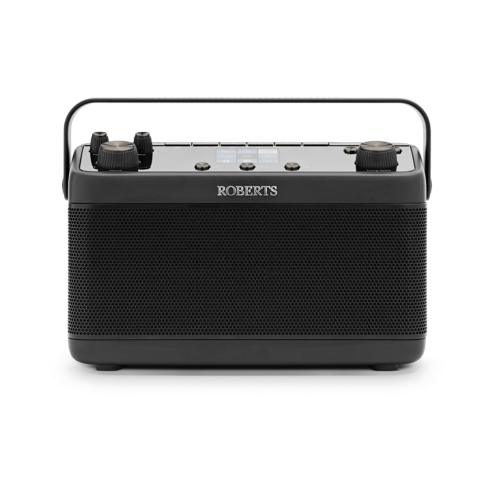 Roberts Stream 219 Internet DAB+ FM Bluetooth Portable Stereo Radio with Spotify - Black Black