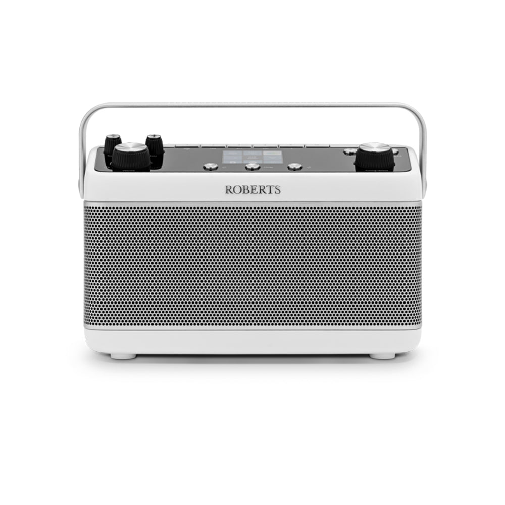 Roberts Stream 219 Internet DAB+ FM Bluetooth Portable Stereo Radio with Spotify - White White