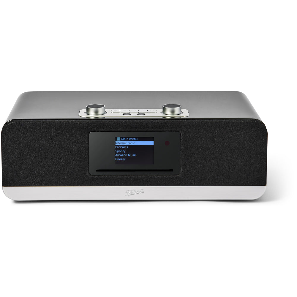 Roberts Stream 67L Bluetooth Sound System with CD Player and Internet DAB+ Radio - Black Open Box Clearance