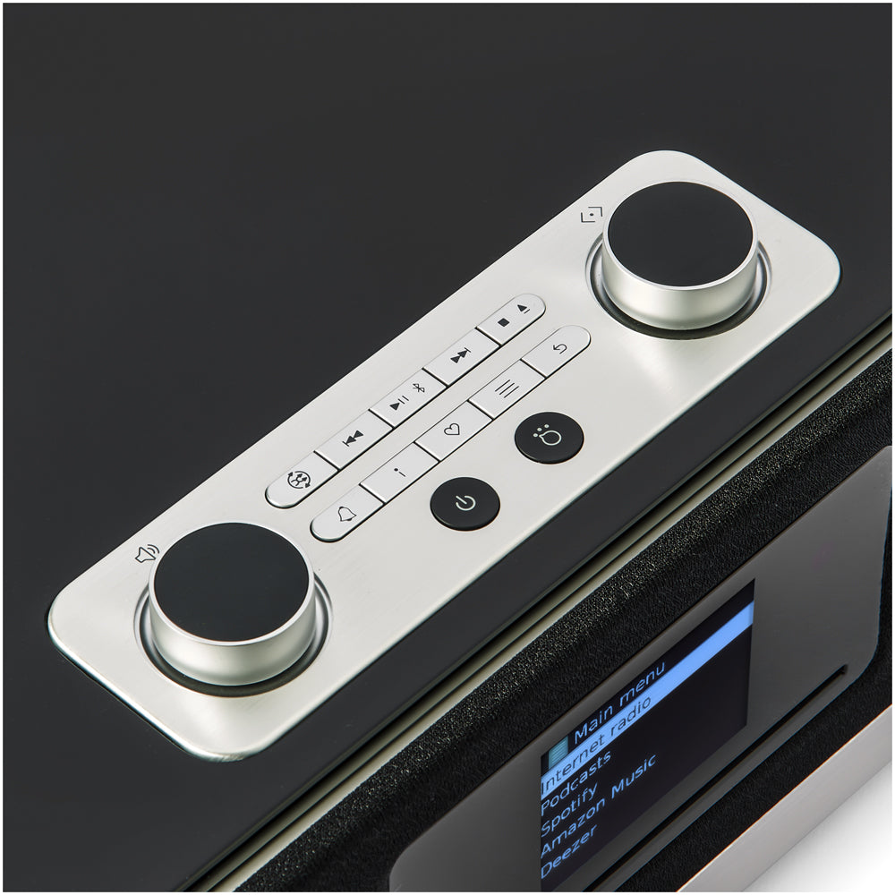 Roberts Stream 67L Bluetooth Sound System with CD Player and Internet DAB+ Radio - Black Open Box Clearance