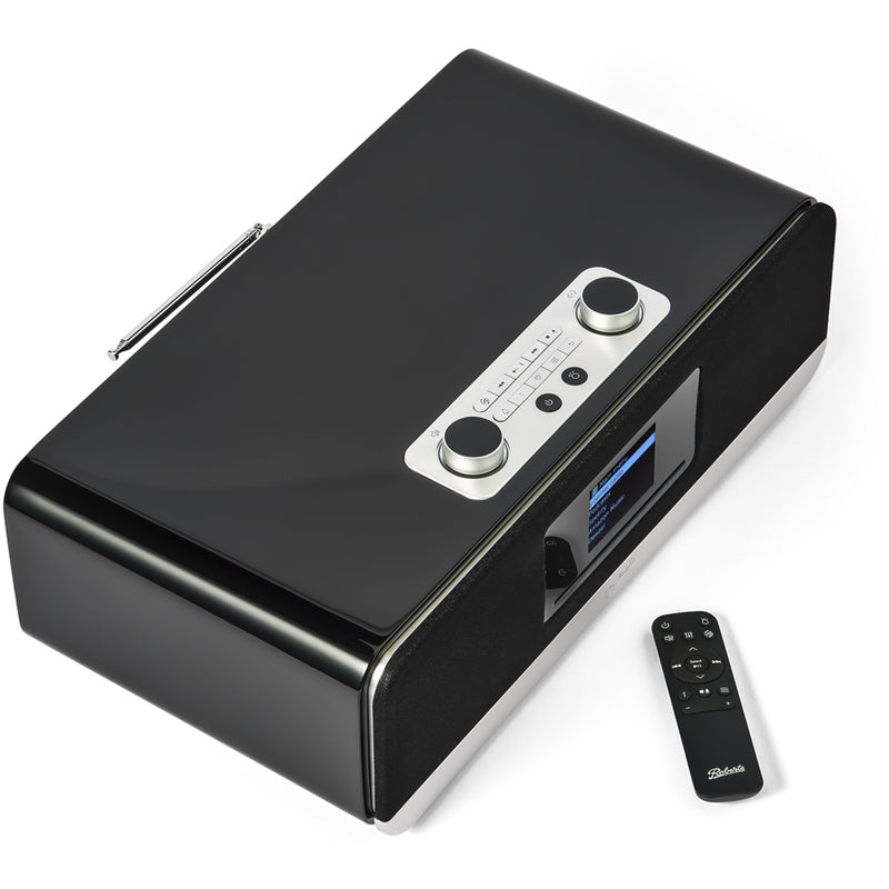 Roberts Stream 67L Bluetooth Sound System with CD Player and Internet DAB+ Radio - Black Open Box Clearance