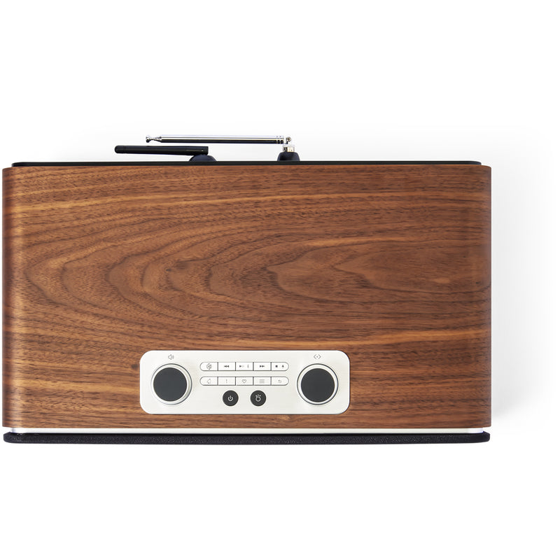 Roberts Stream 67L Bluetooth Sound System with CD Player and Internet DAB+ Radio - Walnut Walnut