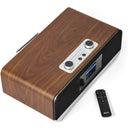Roberts Stream 67L Bluetooth Sound System with CD Player and Internet DAB+ Radio - Walnut Walnut