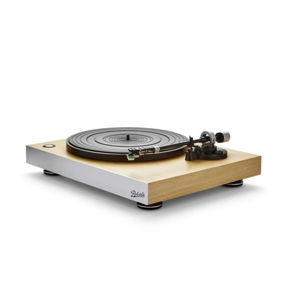 Roberts Stylus Luxe Direct Drive Turntable and Ruark R3s Music System Charcoal HiFi Package