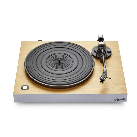 Roberts Stylus Luxe Direct Drive Turntable and Ruark R3s Music System Charcoal HiFi Package