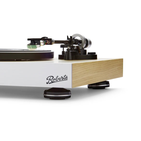 Roberts Stylus Luxe Direct Drive Turntable with Built In Preamplifier Open Box Clearance