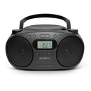 Roberts Zoombox FM Portable CD Player FM AM Radio Black Black