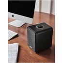 Ruark MR1 MK3 Active Bluetooth Speakers Pair with Built-in MM Phono Preamplifier - Charcoal Black Black