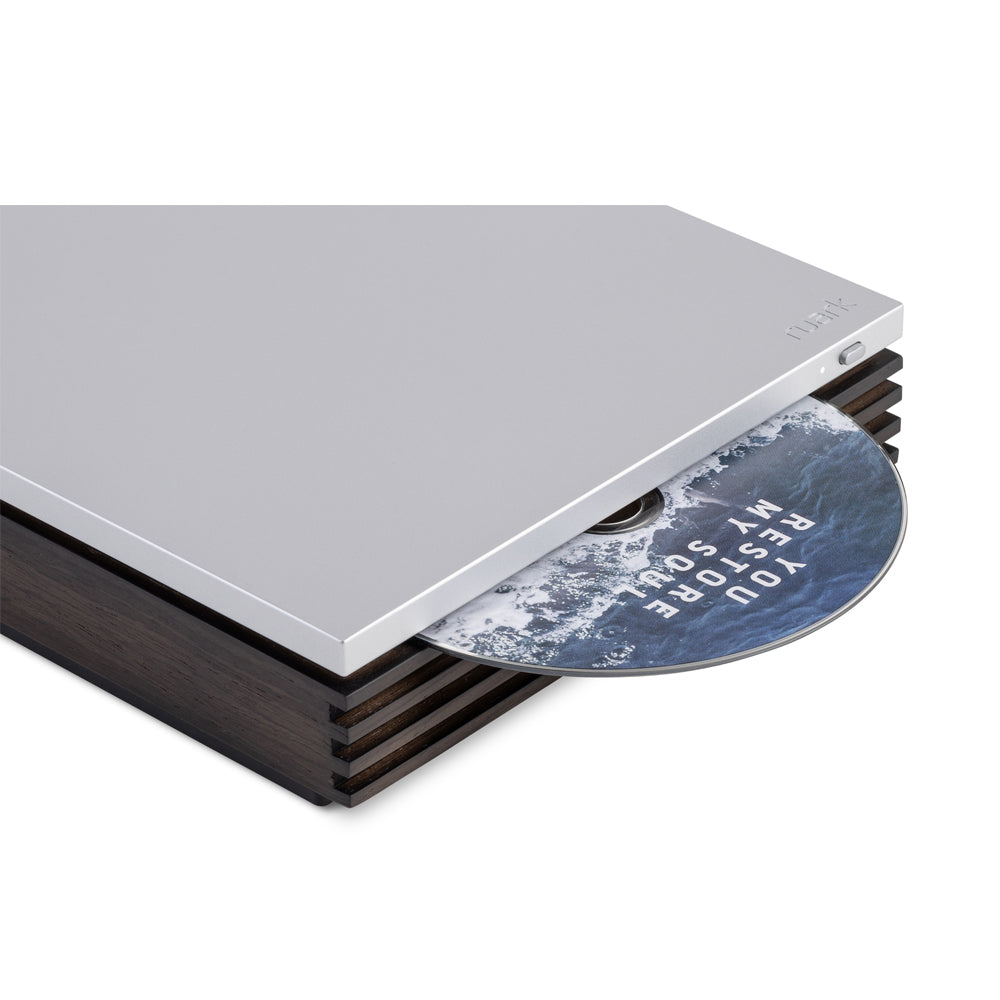 Ruark R-CD100 CD Player Ebony Veneer Case with Aluminium Top