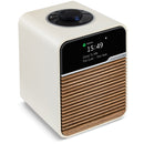 Ruark R1S DAB DAB+ FM Internet Bluetooth WiFi Smart Radio with Remote Bundle - Cream Cream
