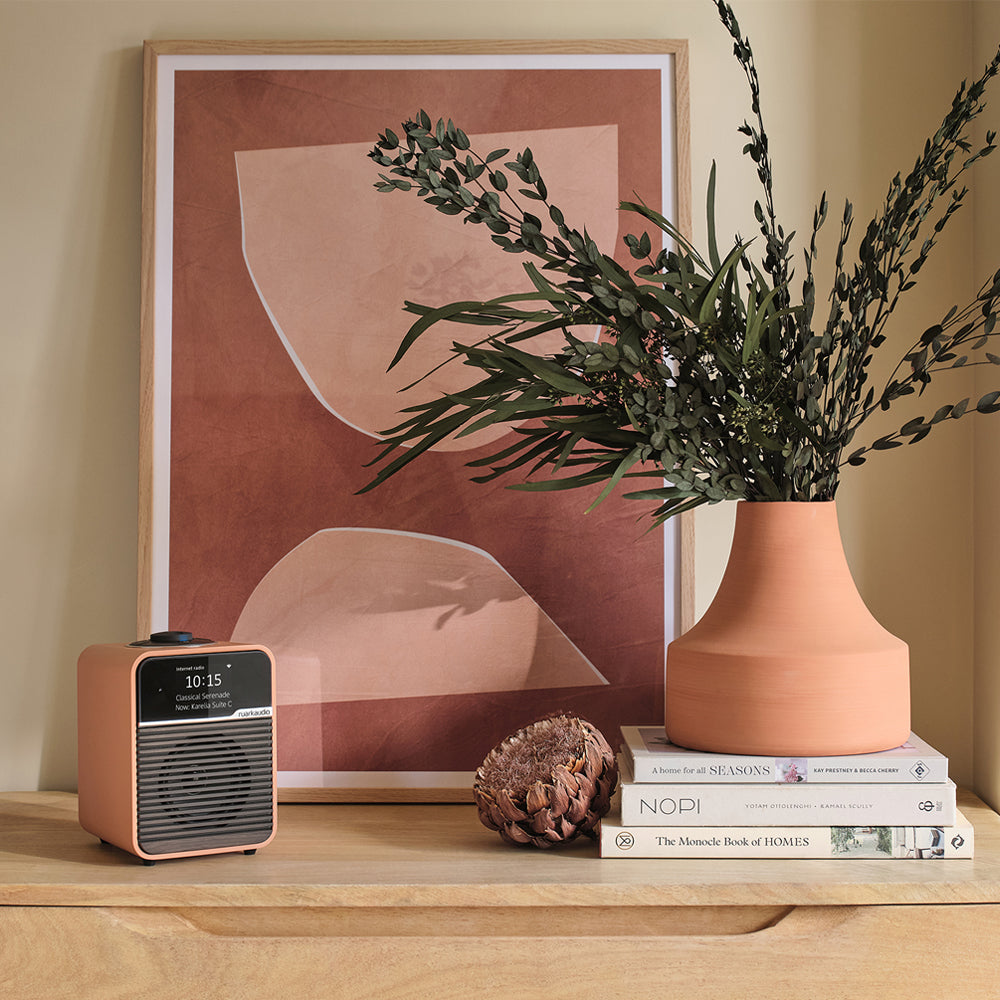 Ruark R1S Premium DAB DAB+ FM Bluetooth USB Digital Smart Radio Terracotta LIMITED EDITION