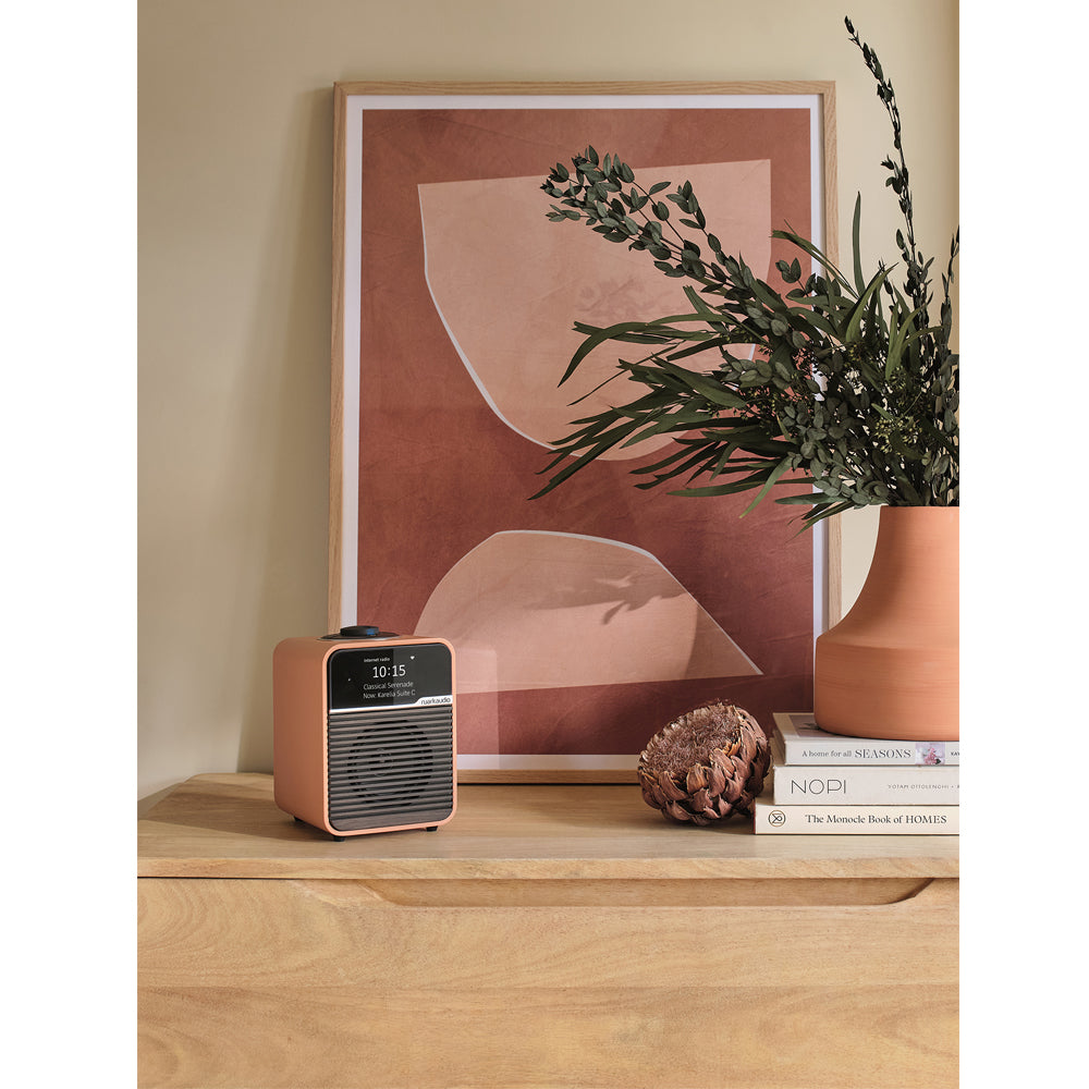 Ruark R1S Premium DAB DAB+ FM Bluetooth USB Digital Smart Radio Terracotta LIMITED EDITION