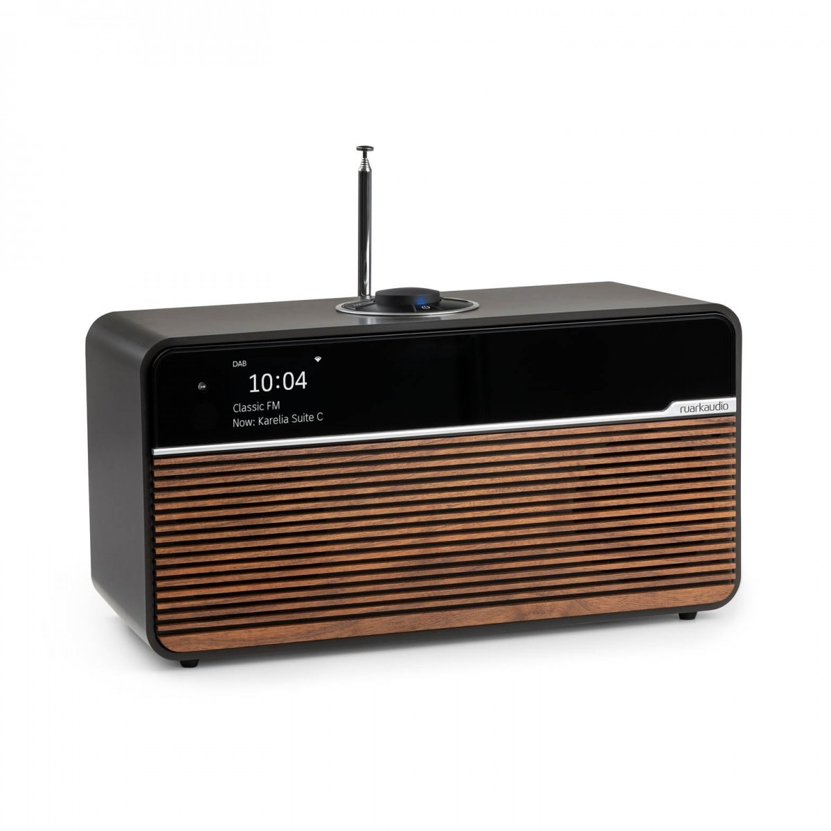 Ruark R2 Mk4 Smart Streaming Music System with Remote Bundle - Espresso Espresso