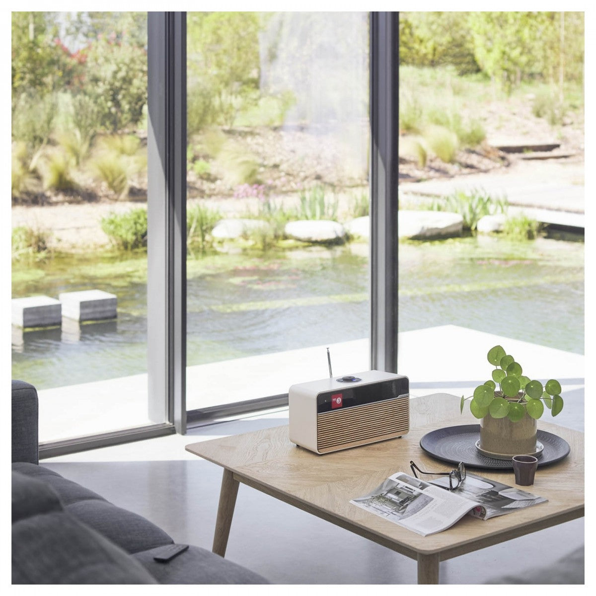 Ruark R2 Mk4 Smart Streaming Music System with Remote Bundle - Light Cream Light Cream