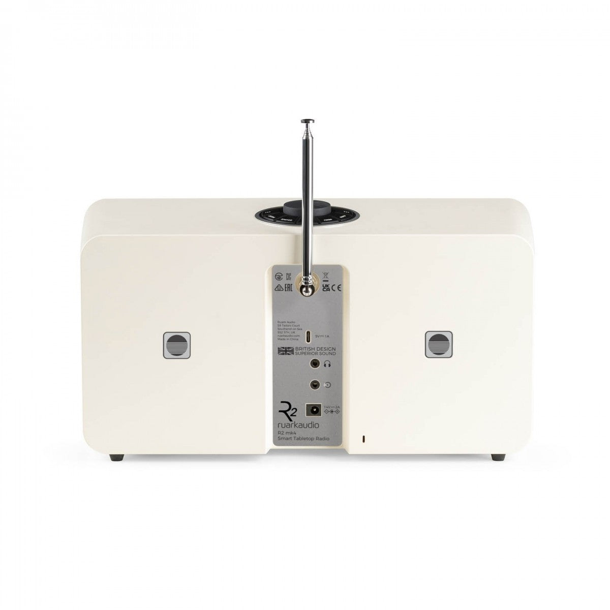 Ruark R2 Mk4 Smart Streaming Music System with Remote Bundle - Light Cream Light Cream
