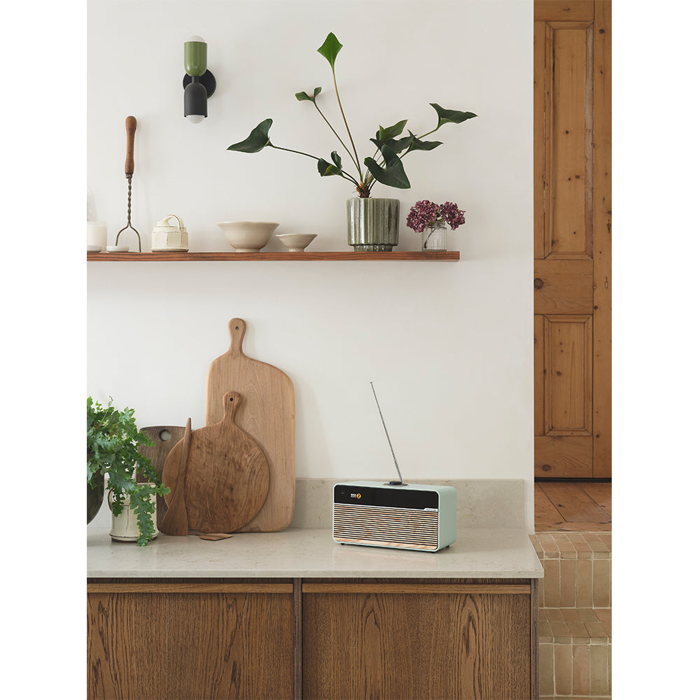 Ruark R2 MK4 Wireless Smart Music System - Sea Mist Lacquer with Ash Grille Sea Mist