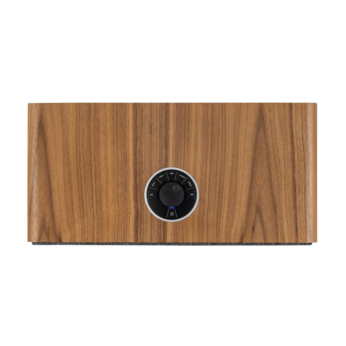 Ruark R3S Music System in Rich Walnut Veneer with Slate Grey Fabric Grille Rich Walnut