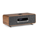 Ruark R3S Music System in Rich Walnut Veneer with Slate Grey Fabric Grille Rich Walnut