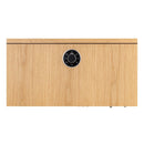 Ruark R410 Anniversary Edition Integrated Music System - White Oak Veneer Cabinet with Ebonised Grille & Ebony Veneer Inlay White Oak