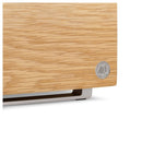 Ruark R410 Anniversary Edition Integrated Music System - White Oak Veneer Cabinet with Ebonised Grille & Ebony Veneer Inlay White Oak