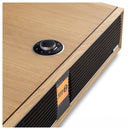Ruark R410 Anniversary Edition Integrated Music System - White Oak Veneer Cabinet with Ebonised Grille & Ebony Veneer Inlay White Oak