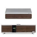 Ruark R410 Integrated Music System Soft Grey with R-CD100 USB CD Player Package