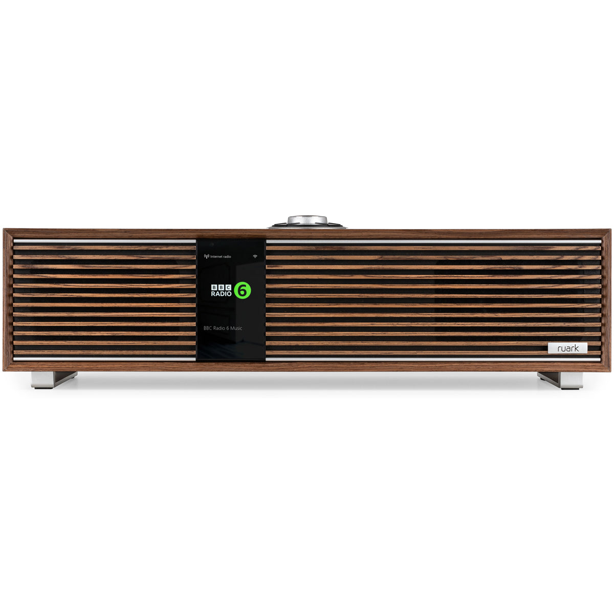 Ruark R410 Music System with R-CD100 CD Player & Pro-Ject T1 EVO Phono Turntable - Walnut