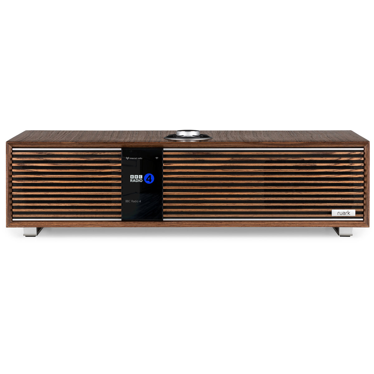 Ruark R410 Music System with R-CD100 CD Player & Pro-Ject T1 EVO Phono Turntable - Walnut