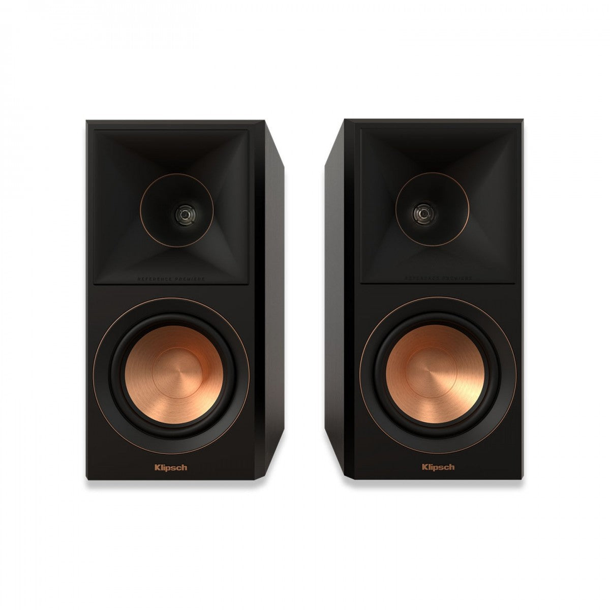 Ruark R610 Music Console with Klipsch RP-500M II Bookshelf Speakers Pair HiFi Package - Black Black