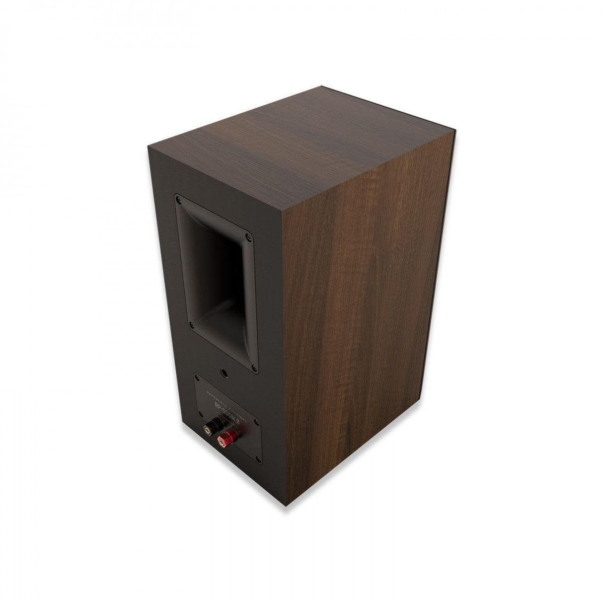 Ruark R610 Music Console with Klipsch RP-500M II Bookshelf Speakers Pair HiFi Package - Walnut Walnut