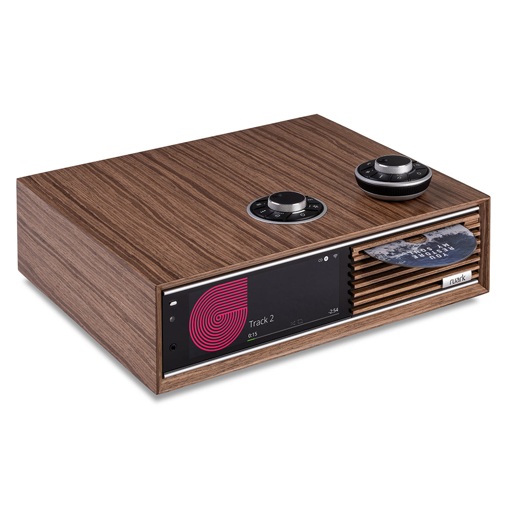 Ruark R710 Integrated Music System with Ruark Talisman-R Floorstanding Speakers - Walnut Walnut