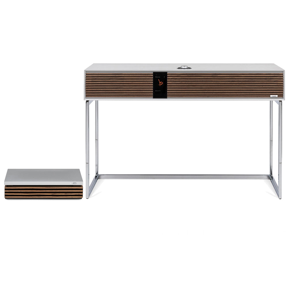 Ruark R810 High Fidelity Radiogram Soft Grey with R-CD100 USB CD Player Package