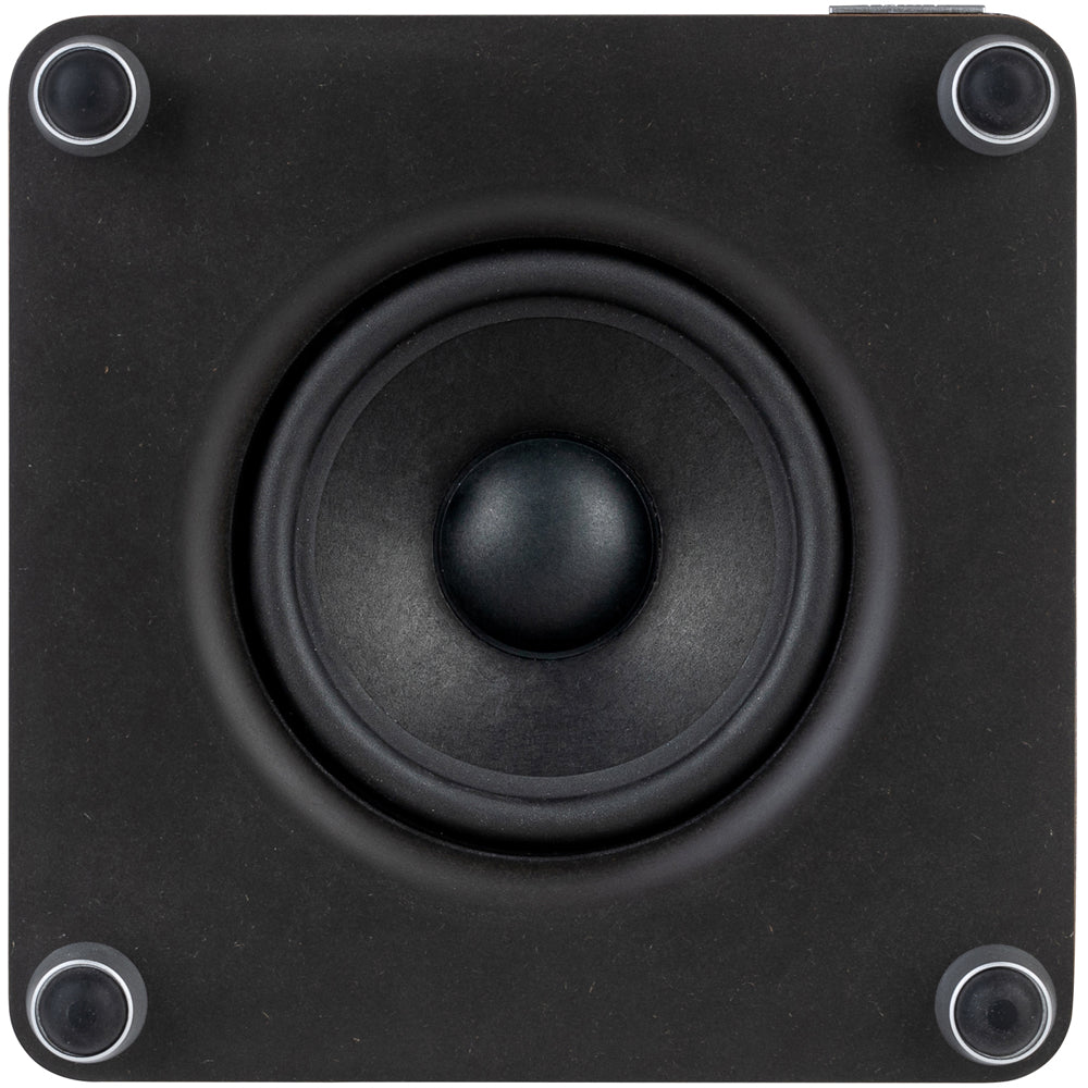 Ruark RS1 100W Subwoofer Rich Walnut Veneer with Slate Grey Fabric Grille Walnut