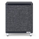 Ruark RS1 100W Subwoofer Satin Charcoal Black with Slate Grey Fabric Grille Black