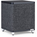 Ruark RS1 100W Subwoofer Satin Charcoal Black with Slate Grey Fabric Grille Black