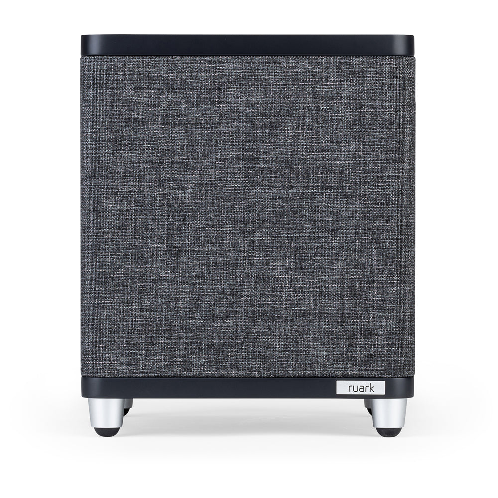 Ruark RS1 Subwoofer with MR1 MK3 Active Bluetooth Speakers Pair Charcoal Black Black
